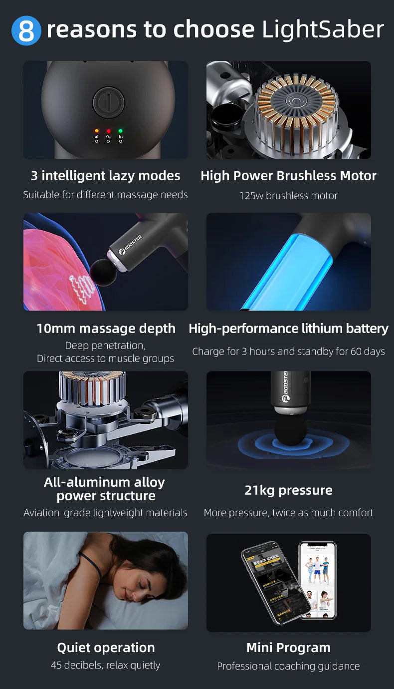 Releava PowerBoost Massage Gun