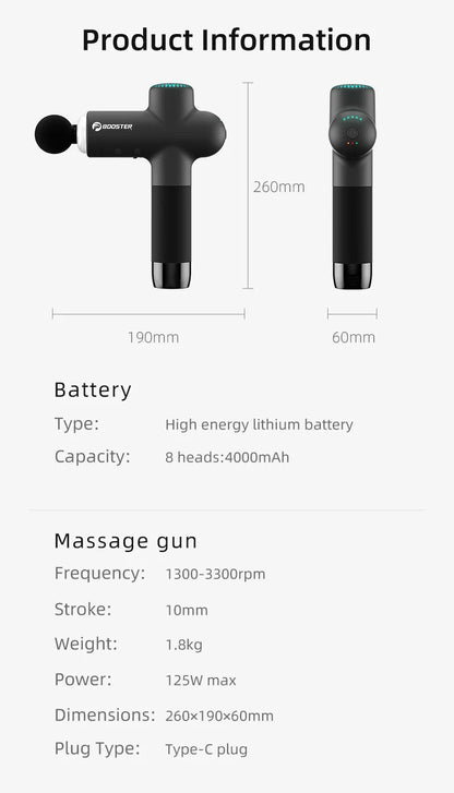 Releava PowerBoost Massage Gun